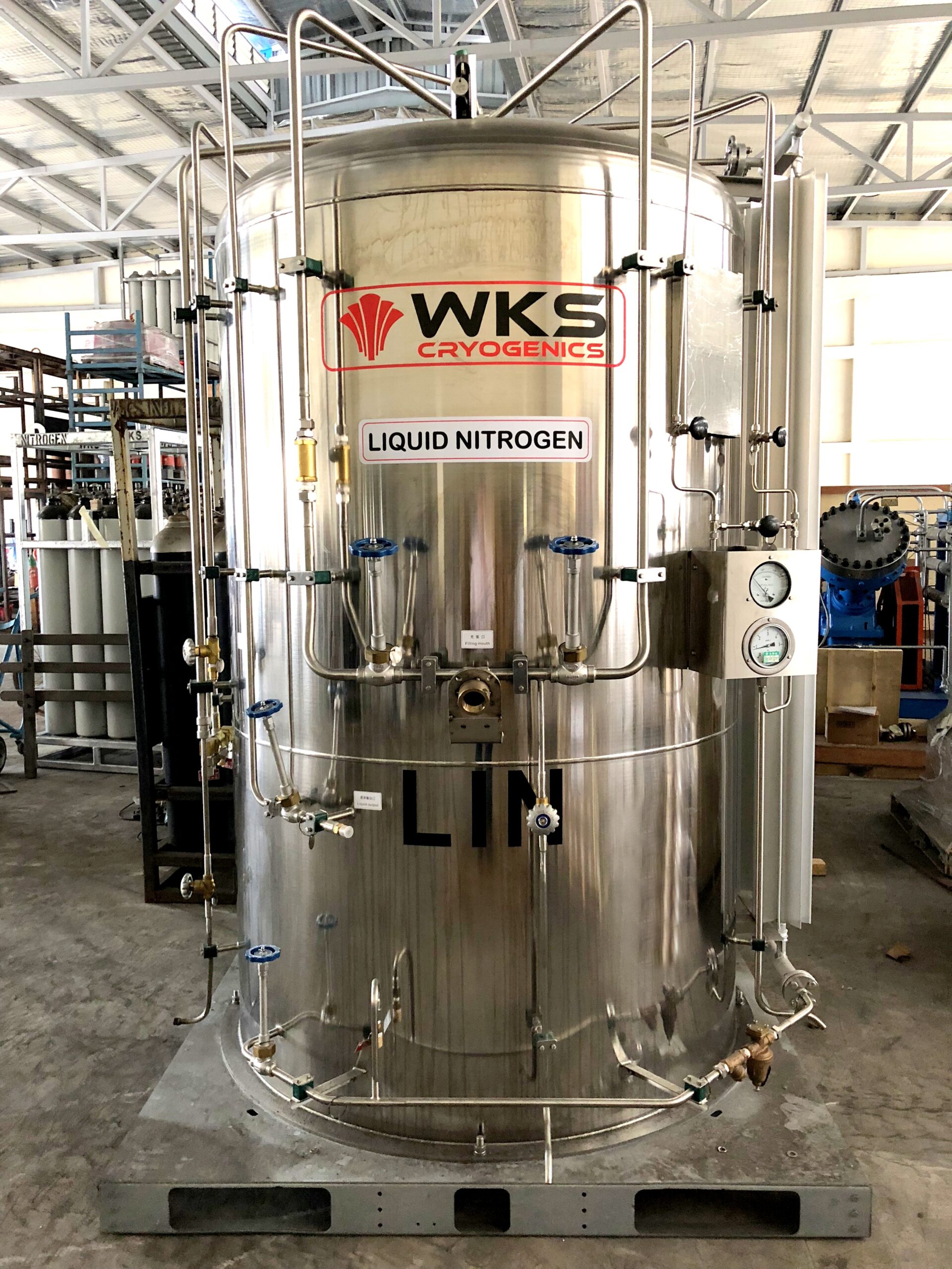 Microbulk and VIE Tanks - WMS Industrial Gas & Equipment Sdn Bhd
